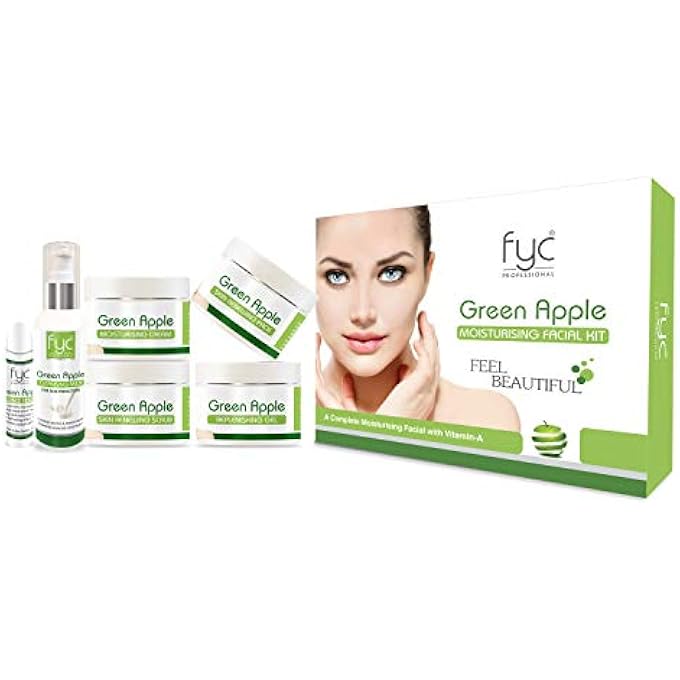 FYC PROFESSIONAL YAVI COSMETICS GREEN APPLE FACIAL KIT - Image 3